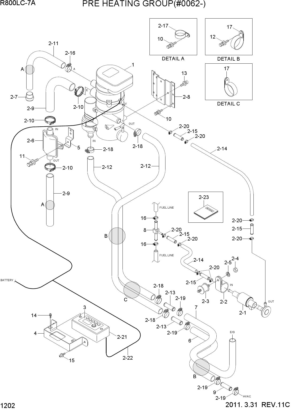 PRE HEATING GROUP(#0062-)