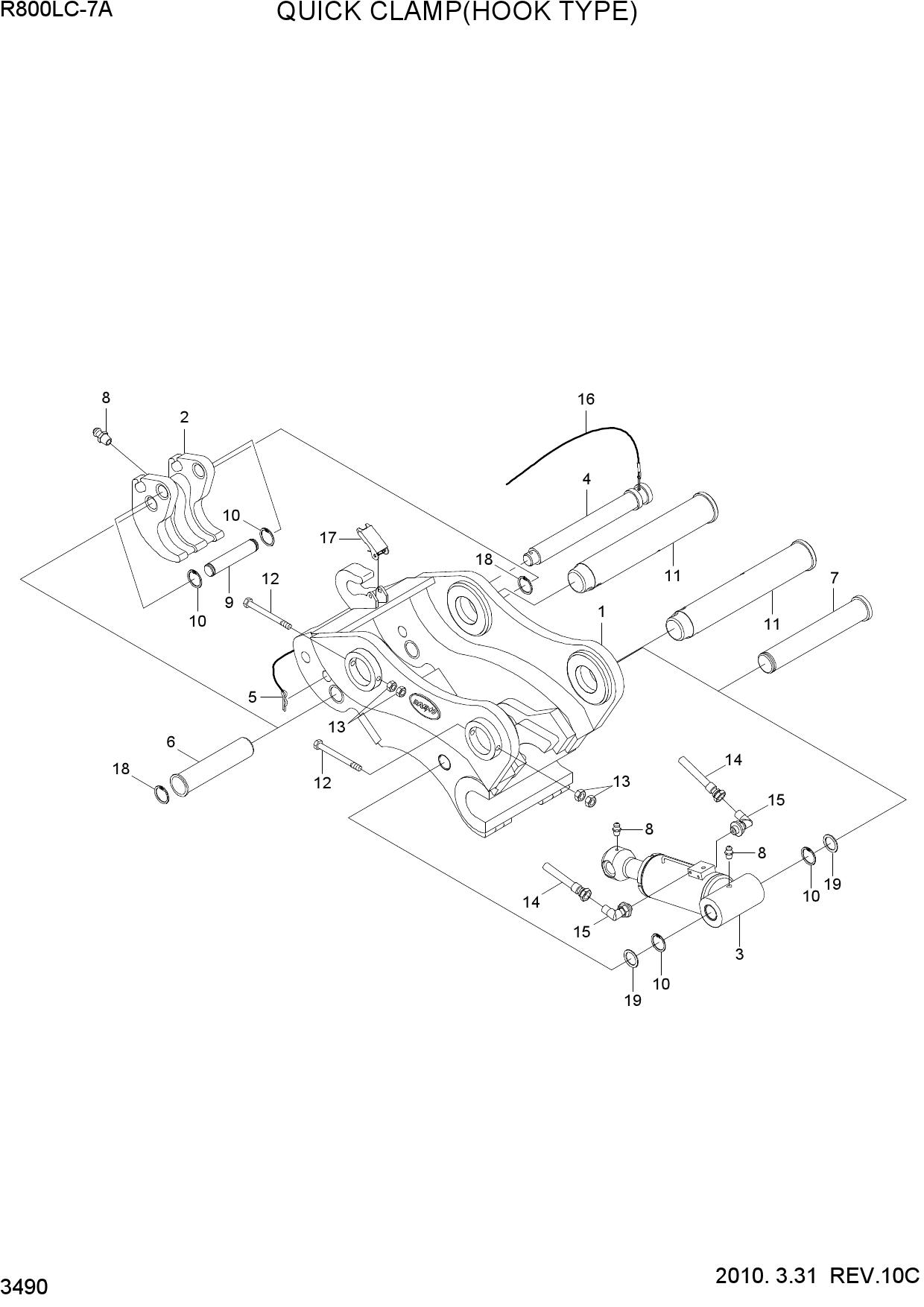 QUICK CLAMP(HOOK TYPE)