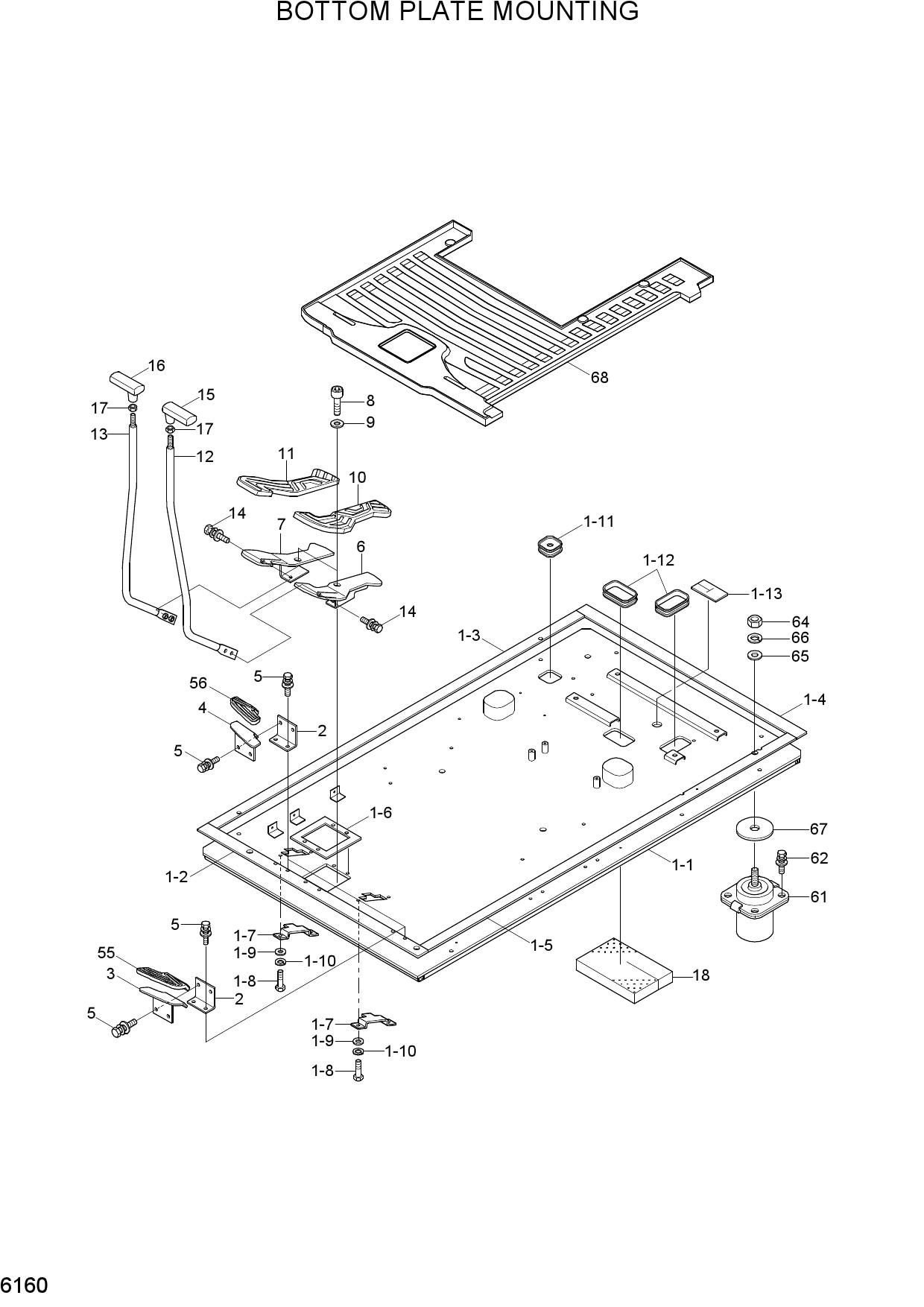 BOTTOM PLATE MOUNTING