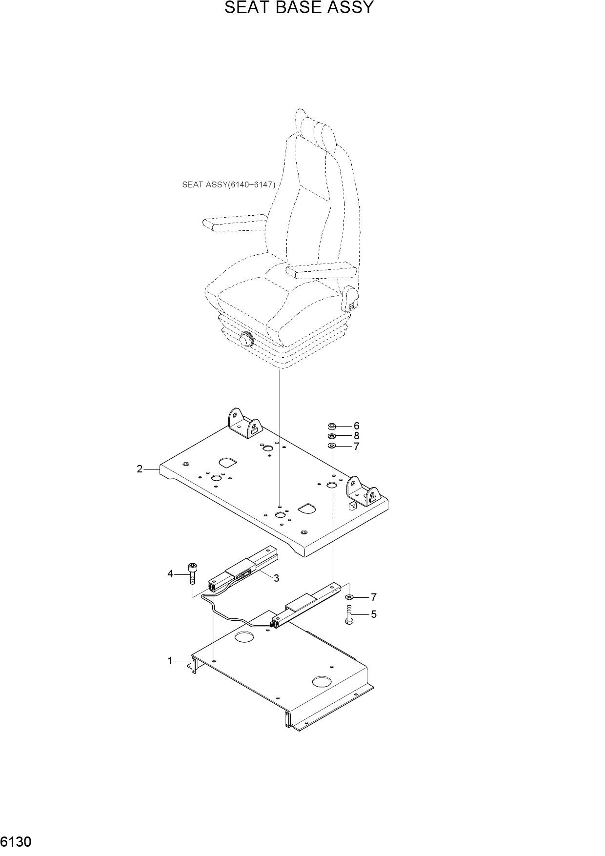 SEAT BASE ASSY