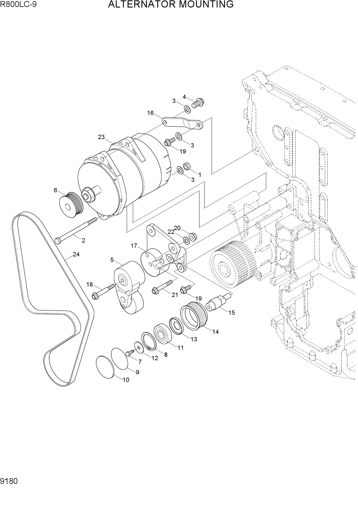 ALTERNATOR MOUNTING
