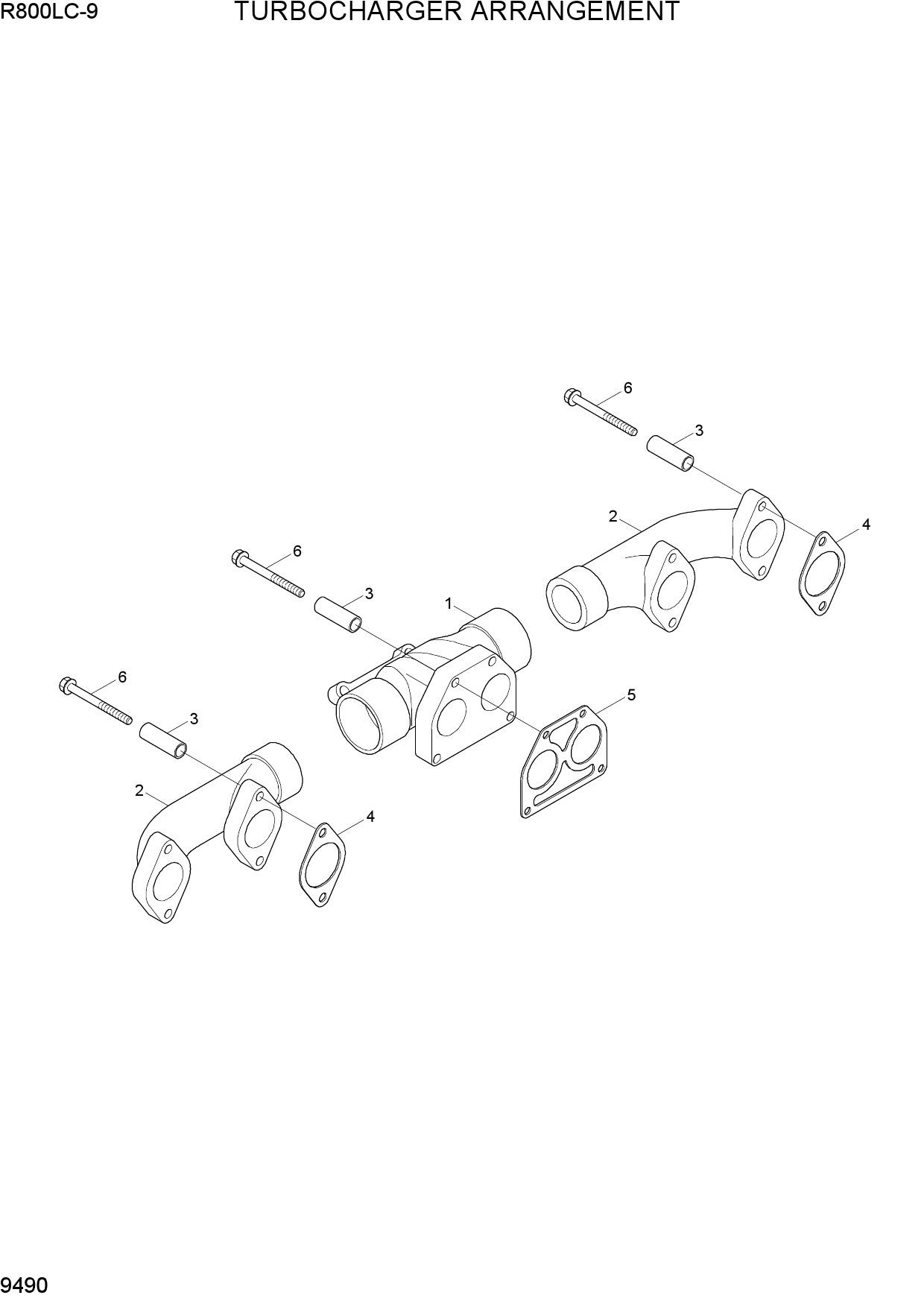 TURBOCHARGER ARRANGEMENT
