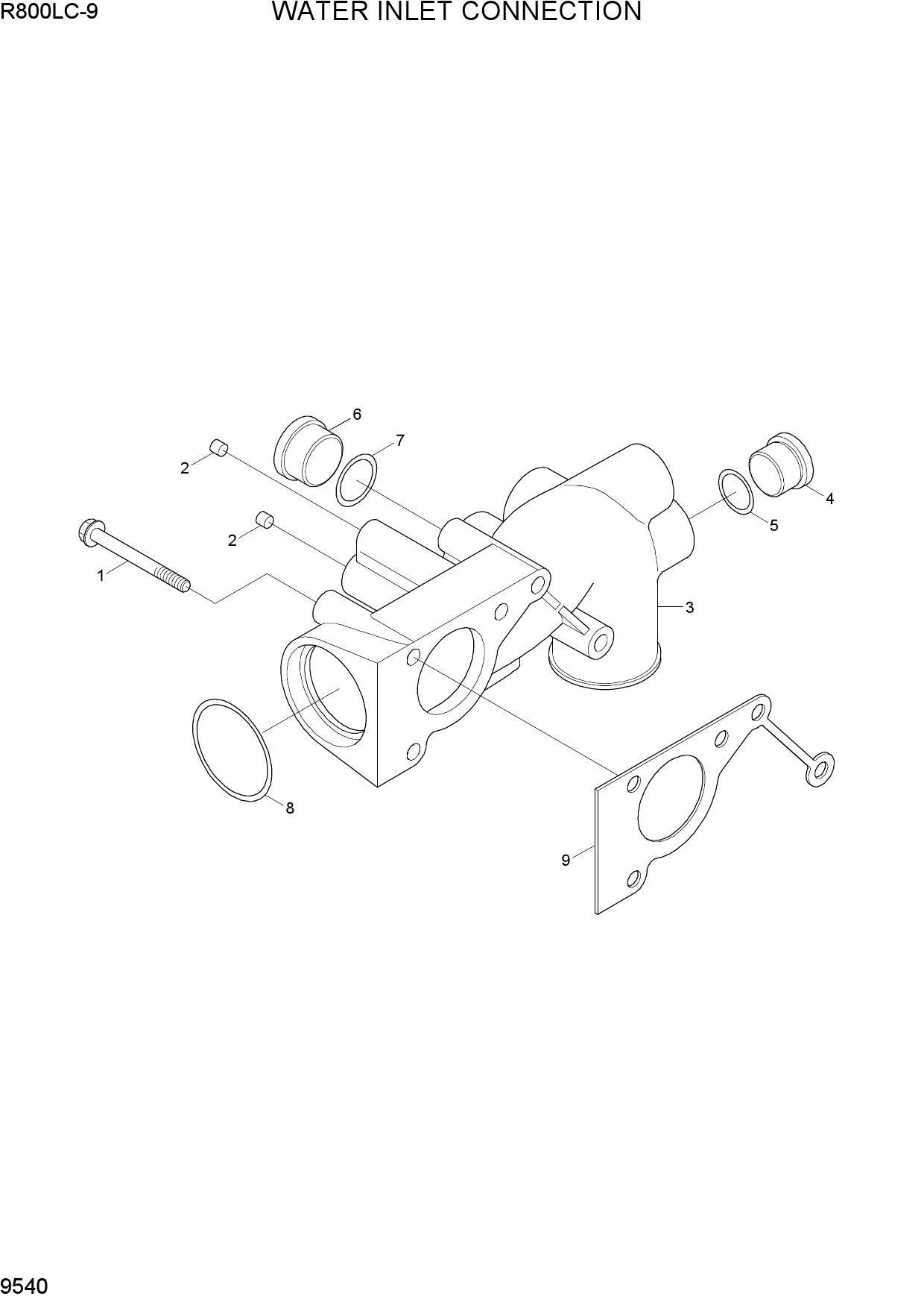 WATER INLET CONNECTION