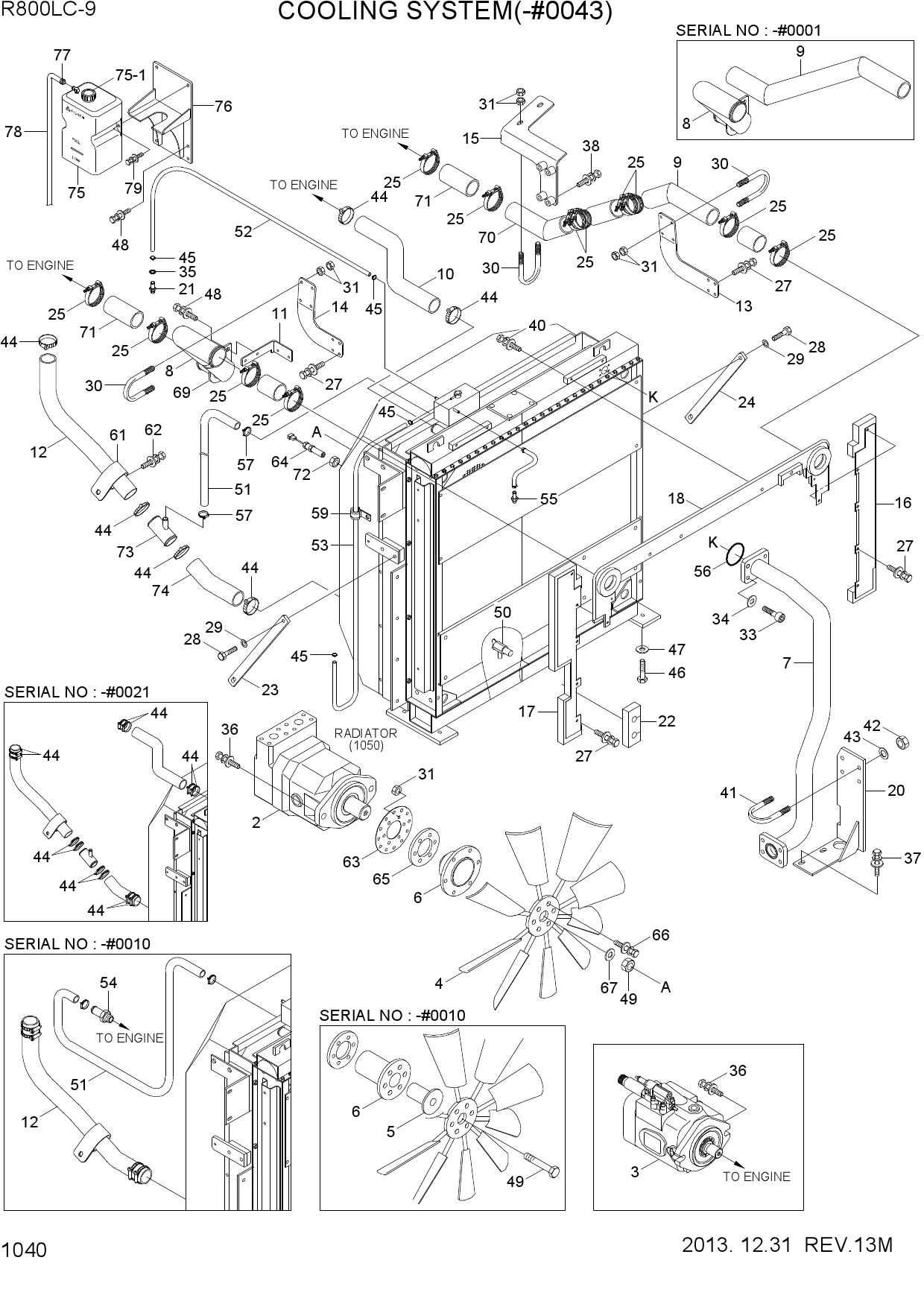 COOLING SYSTEM(-#0043)