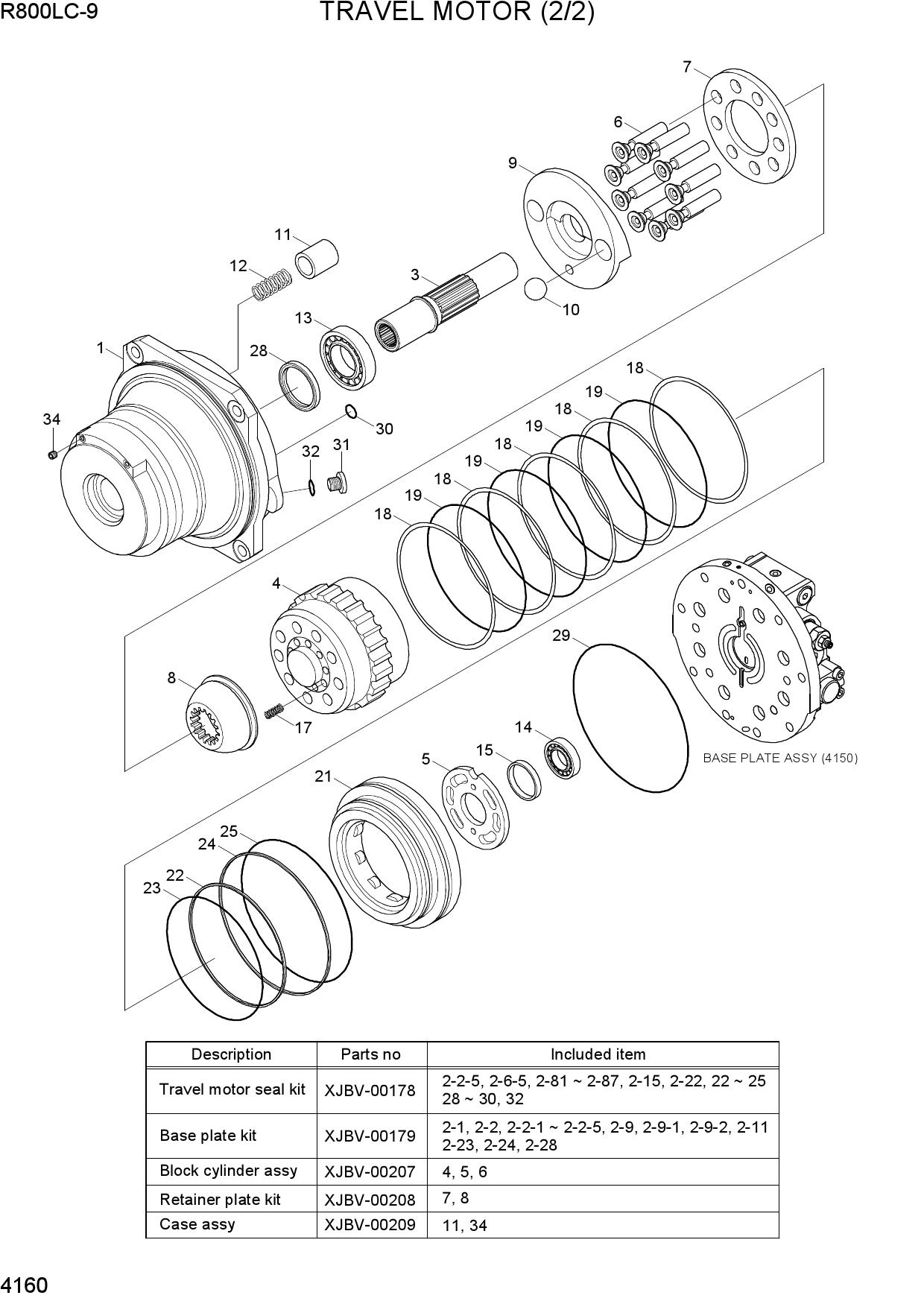 TRAVEL MOTOR(2/2)
