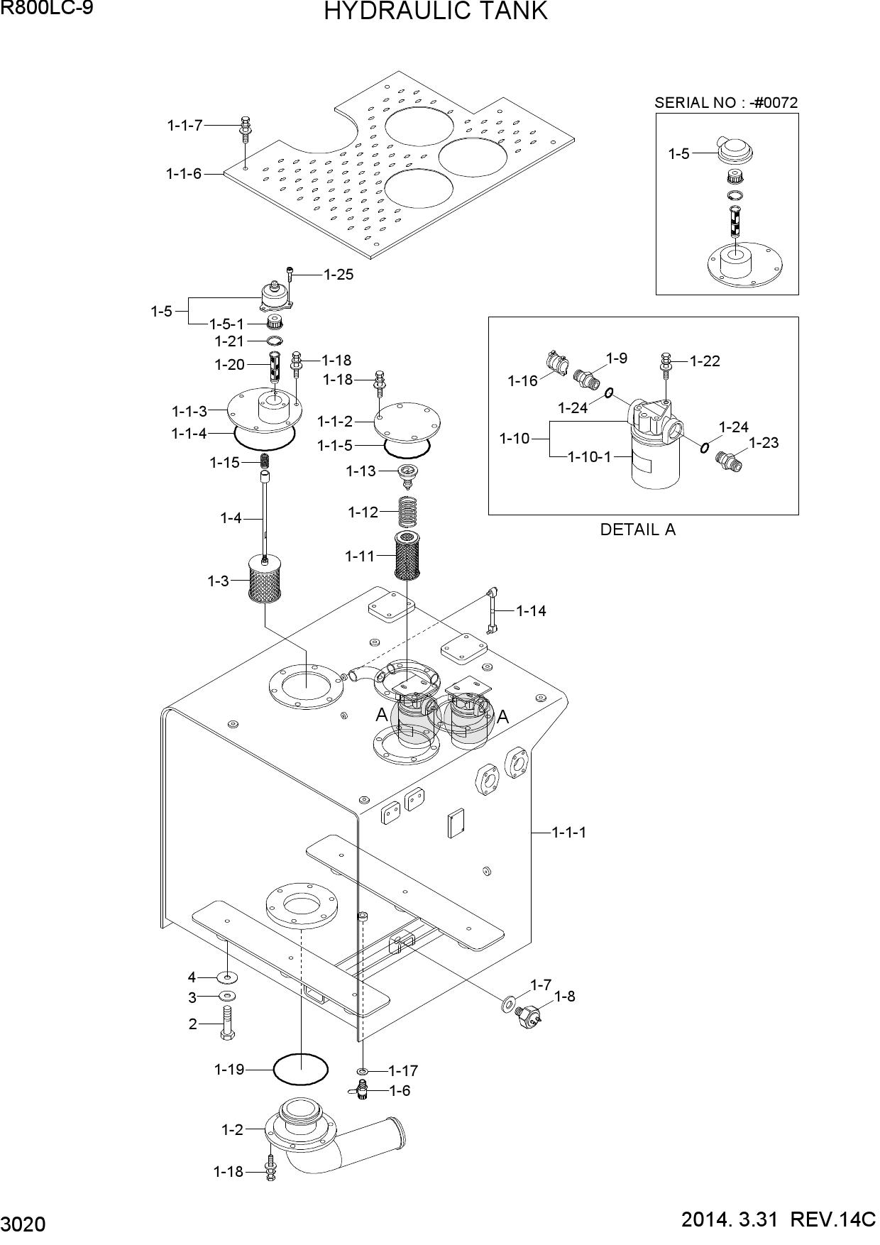 HYDRAULIC TANK