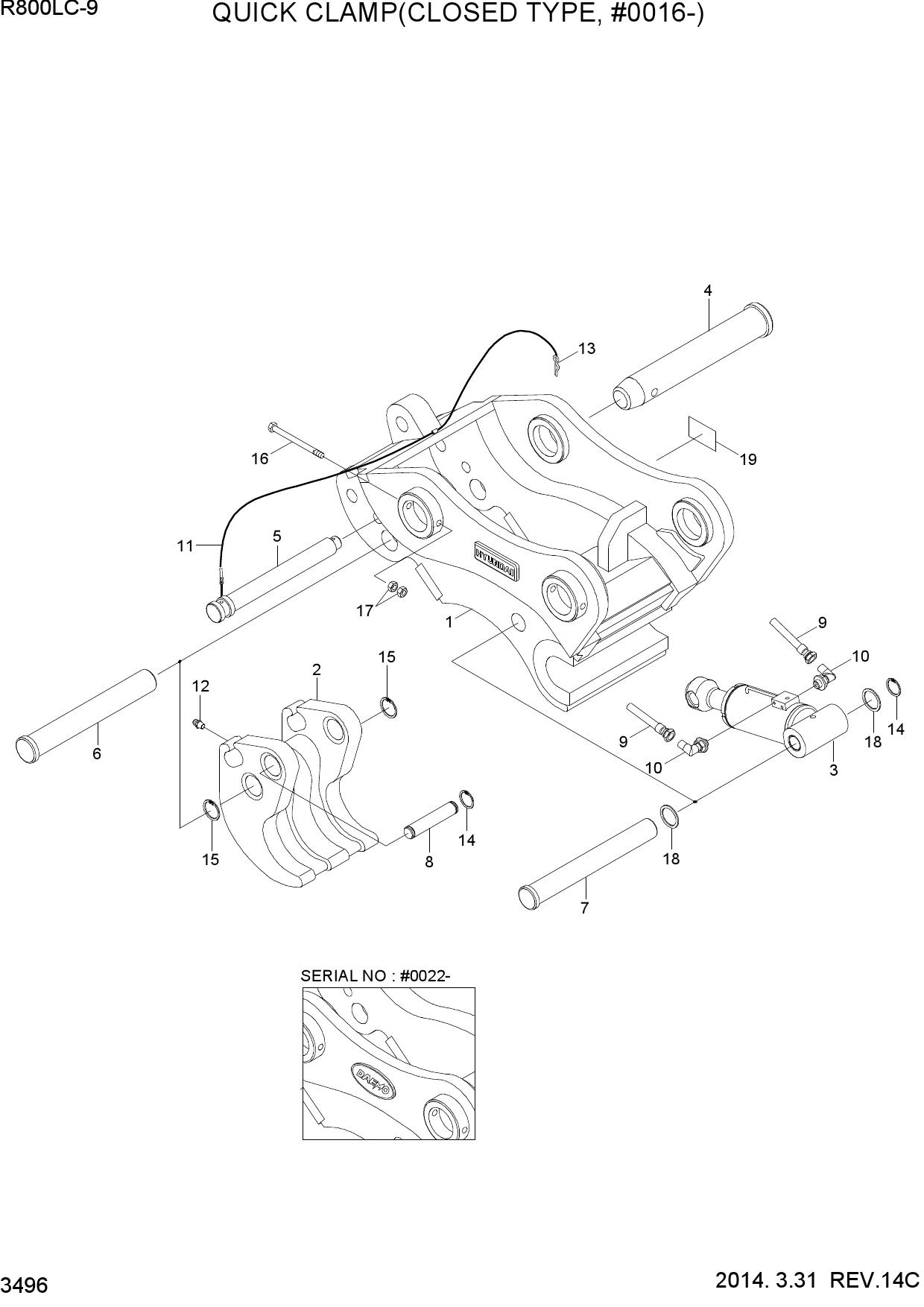 QUICK CLAMP(CLOSE TYPE, #0016-)