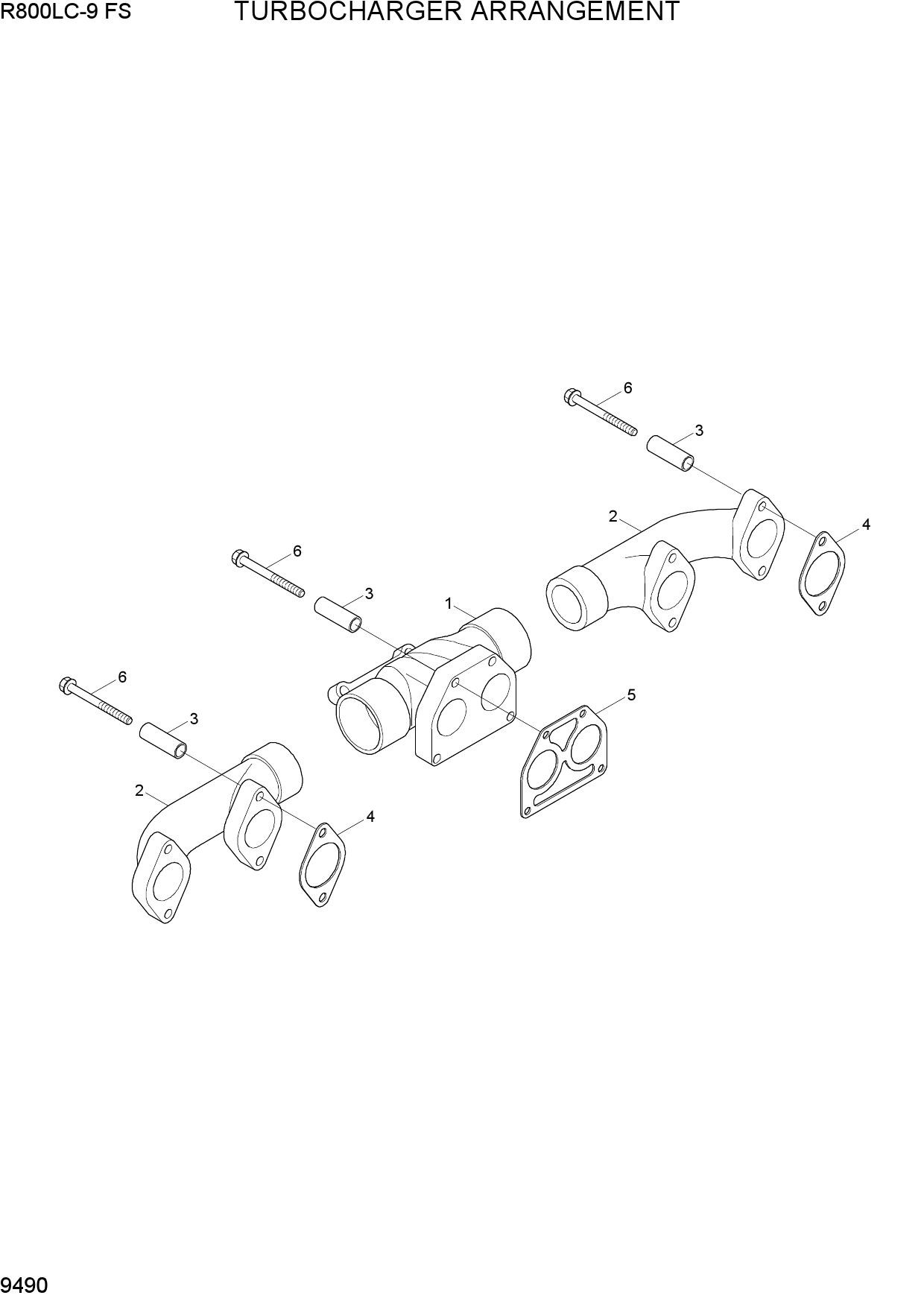 TURBOCHARGER ARRANGEMENT