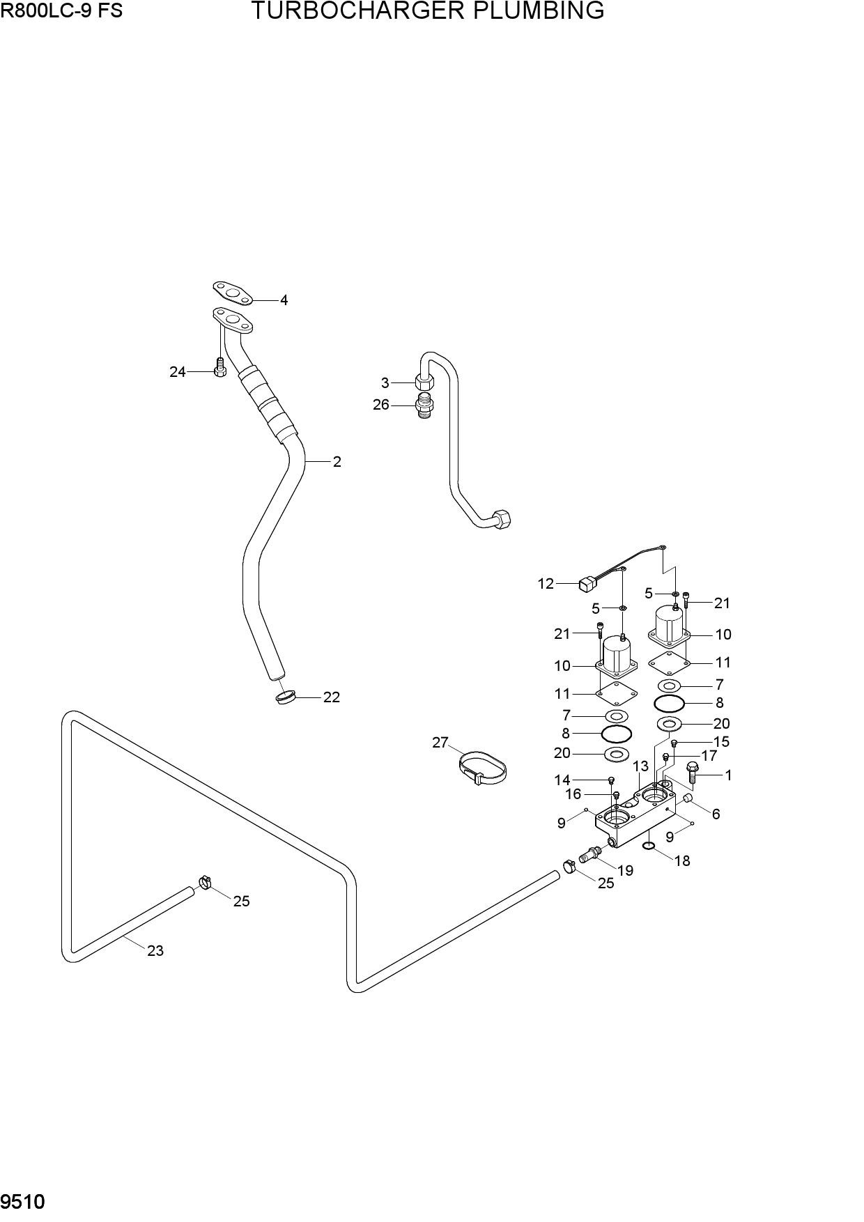 TURBOCHARGER PLUMBING