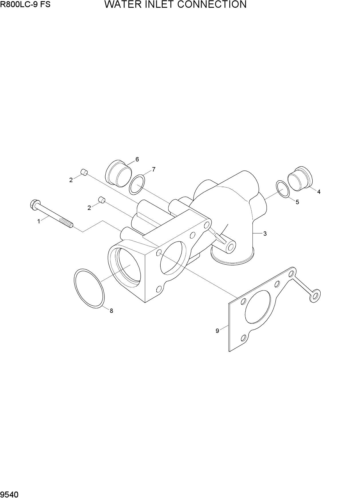 WATER INLET CONNECTION