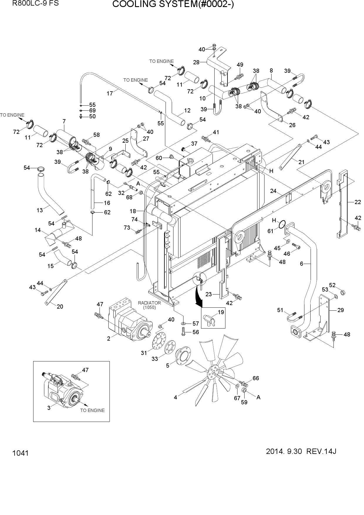 COOLING SYSTEM(#0002-)