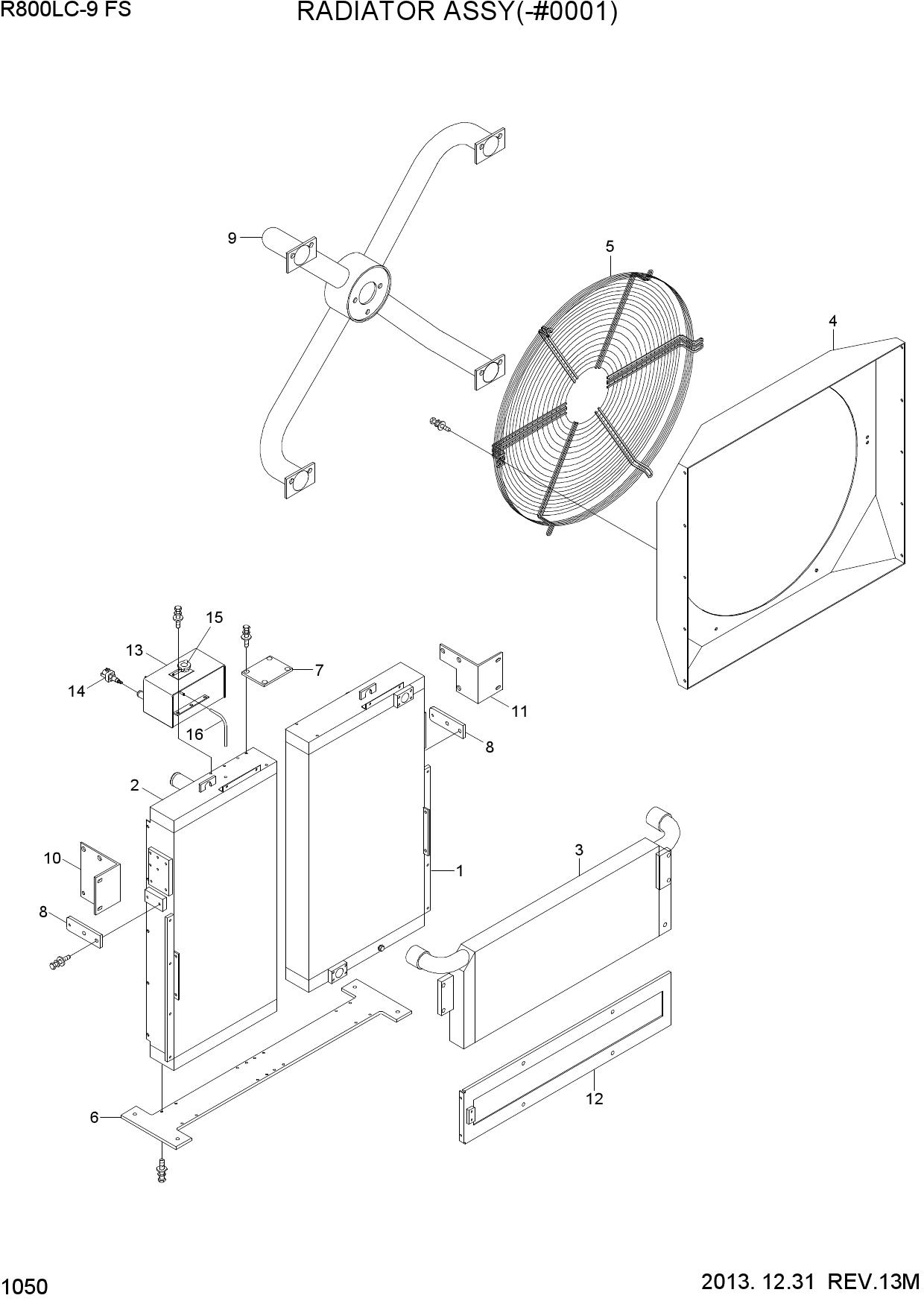 RADIATOR ASSY(-#0001)