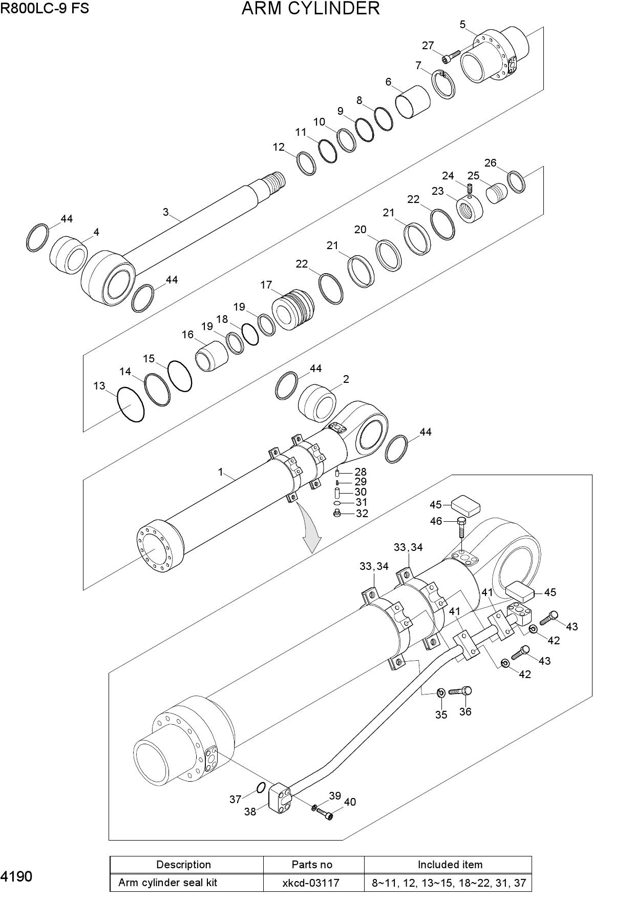 ARM CYLINDER