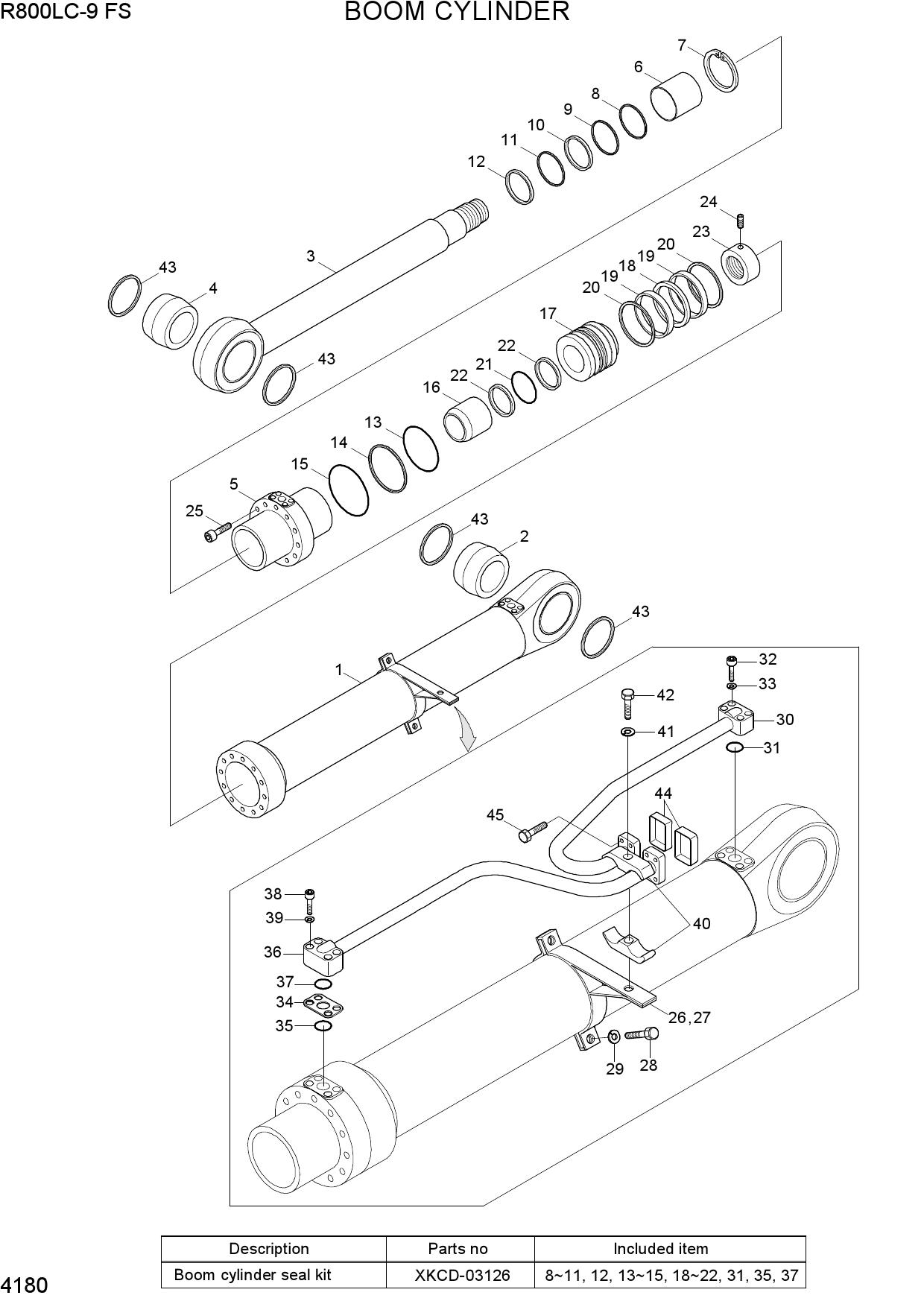 BOOM CYLINDER