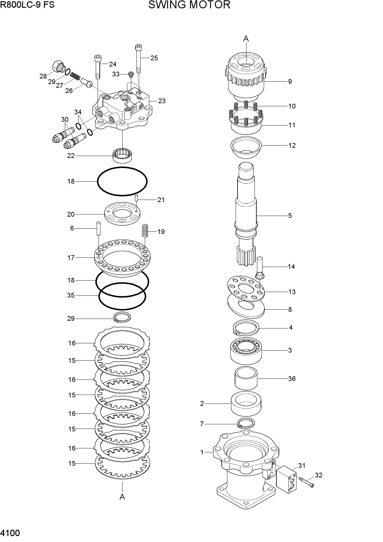 SWING MOTOR