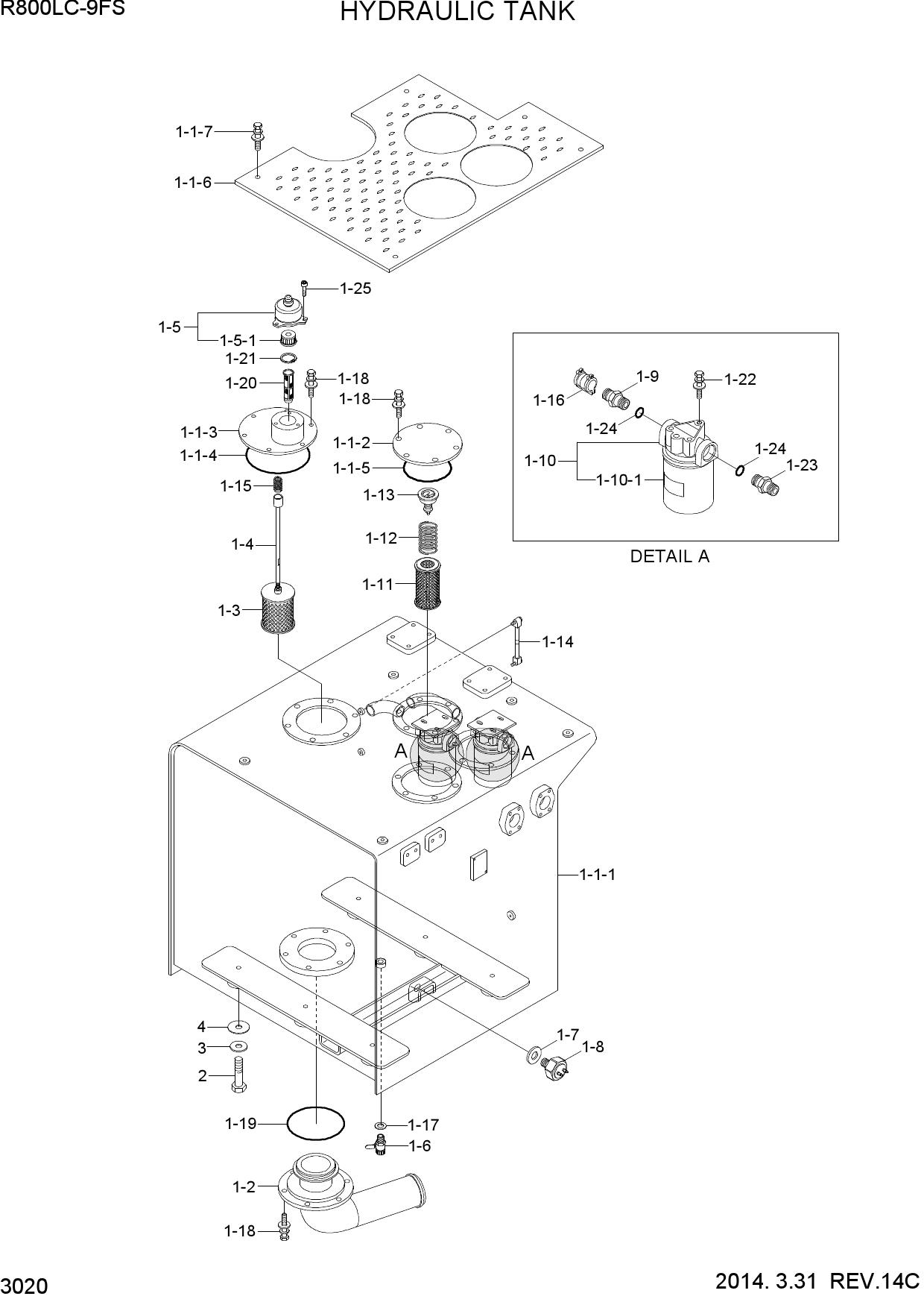 HYDRAULIC TANK