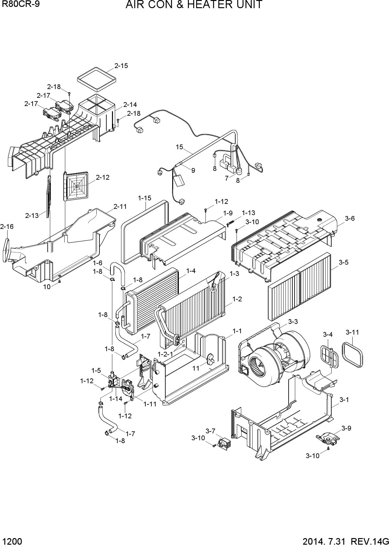 AIRCON & HEATER UNIT