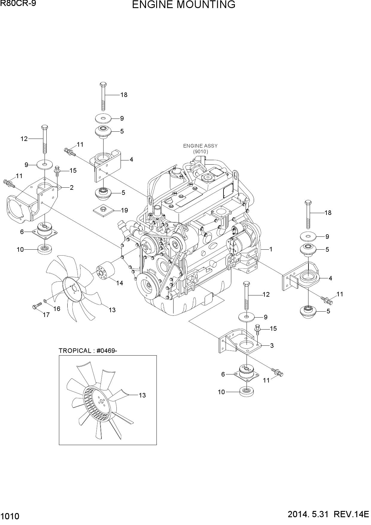 ENGINE MOUNTING