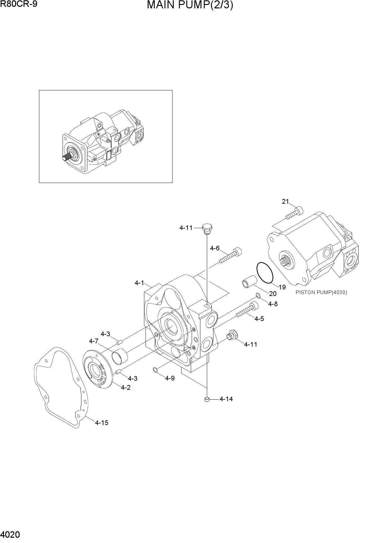 MAIN PUMP(2/3)
