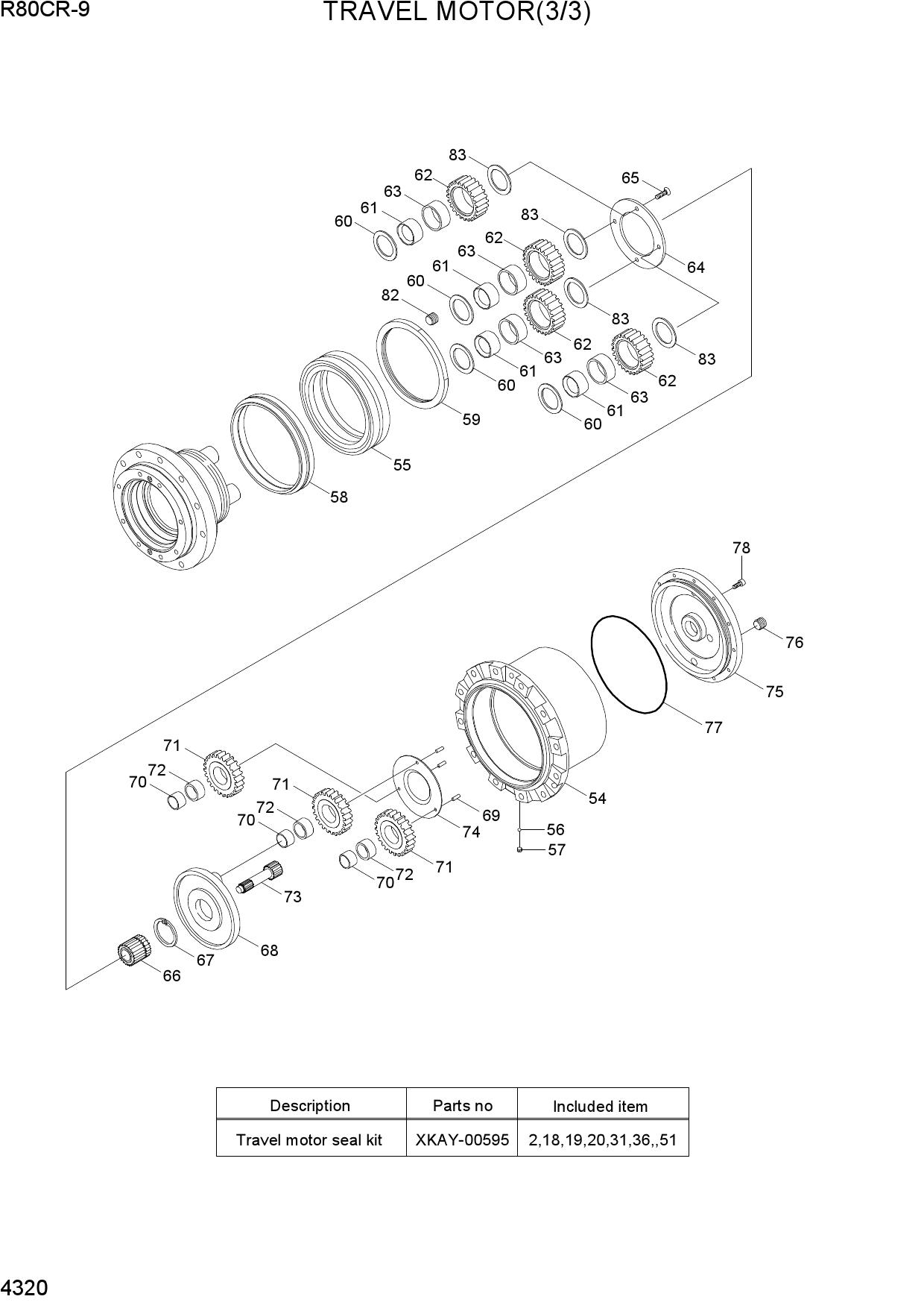 TRAVEL MOTOR(3/3)