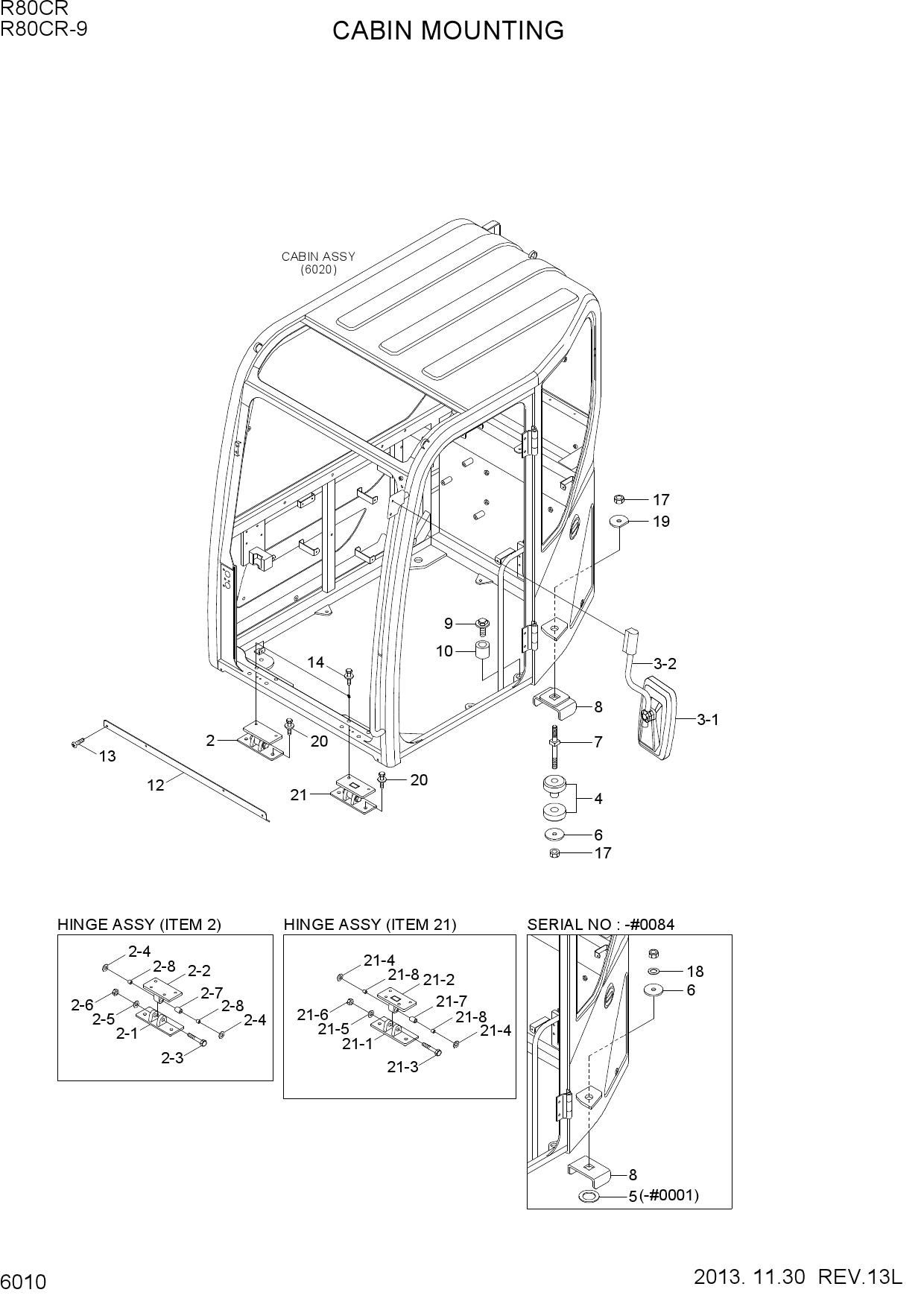 CAB MOUNTING