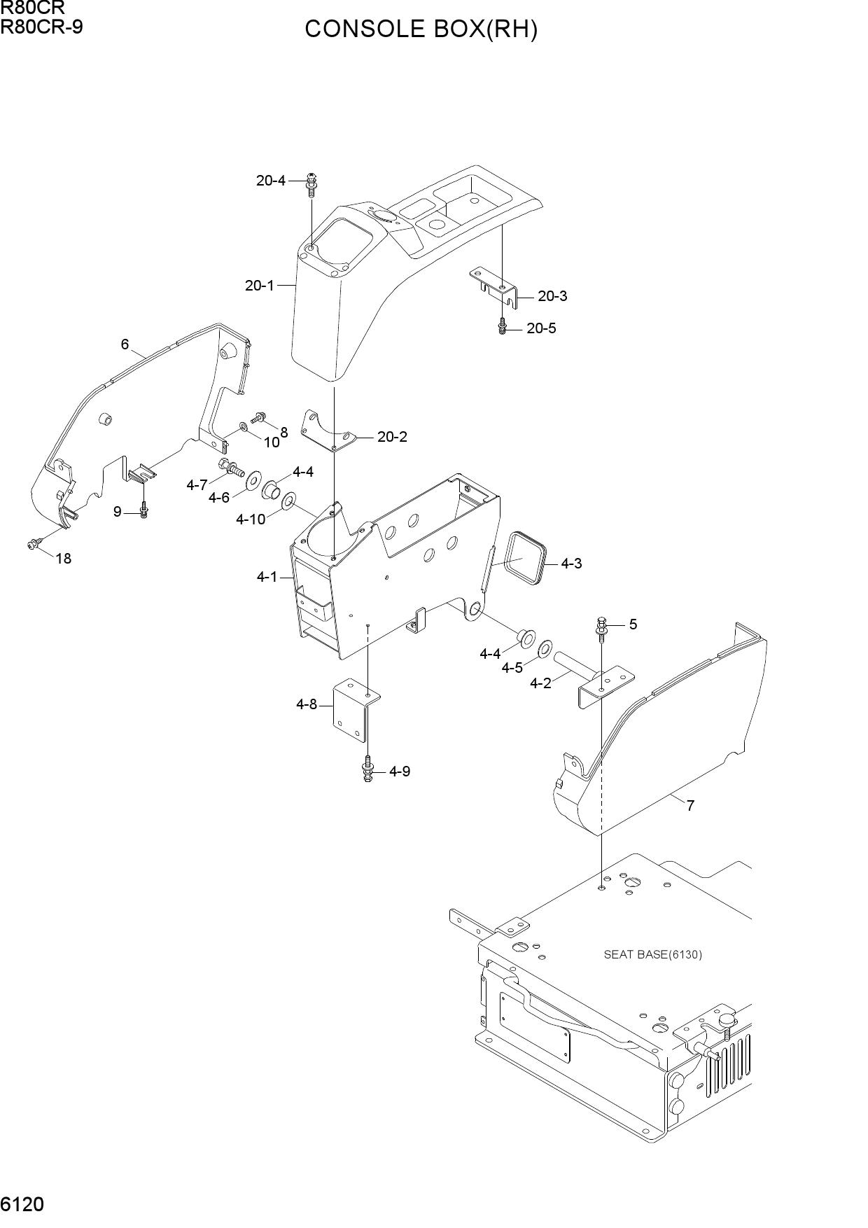 CONSOLE BOX(RH)