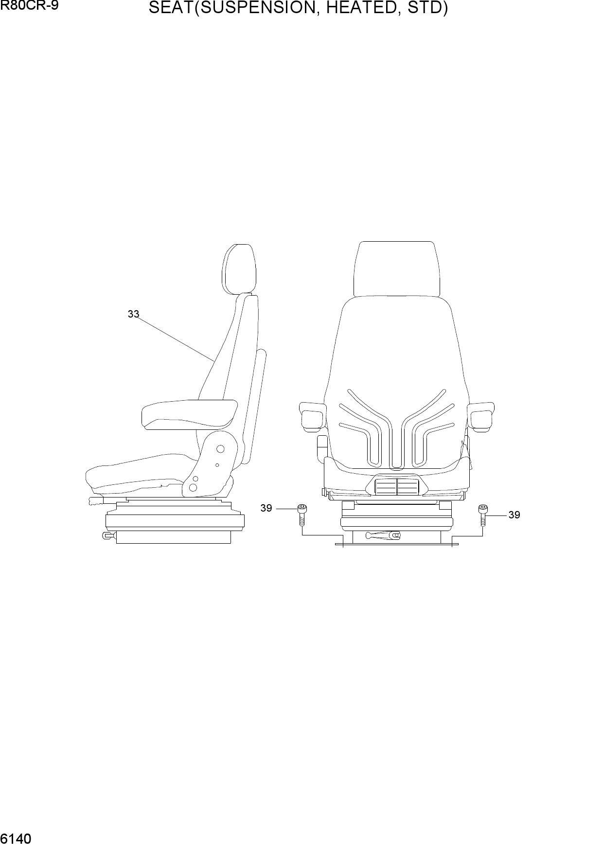 SEAT(SUSPENSION, HEATED, STD)