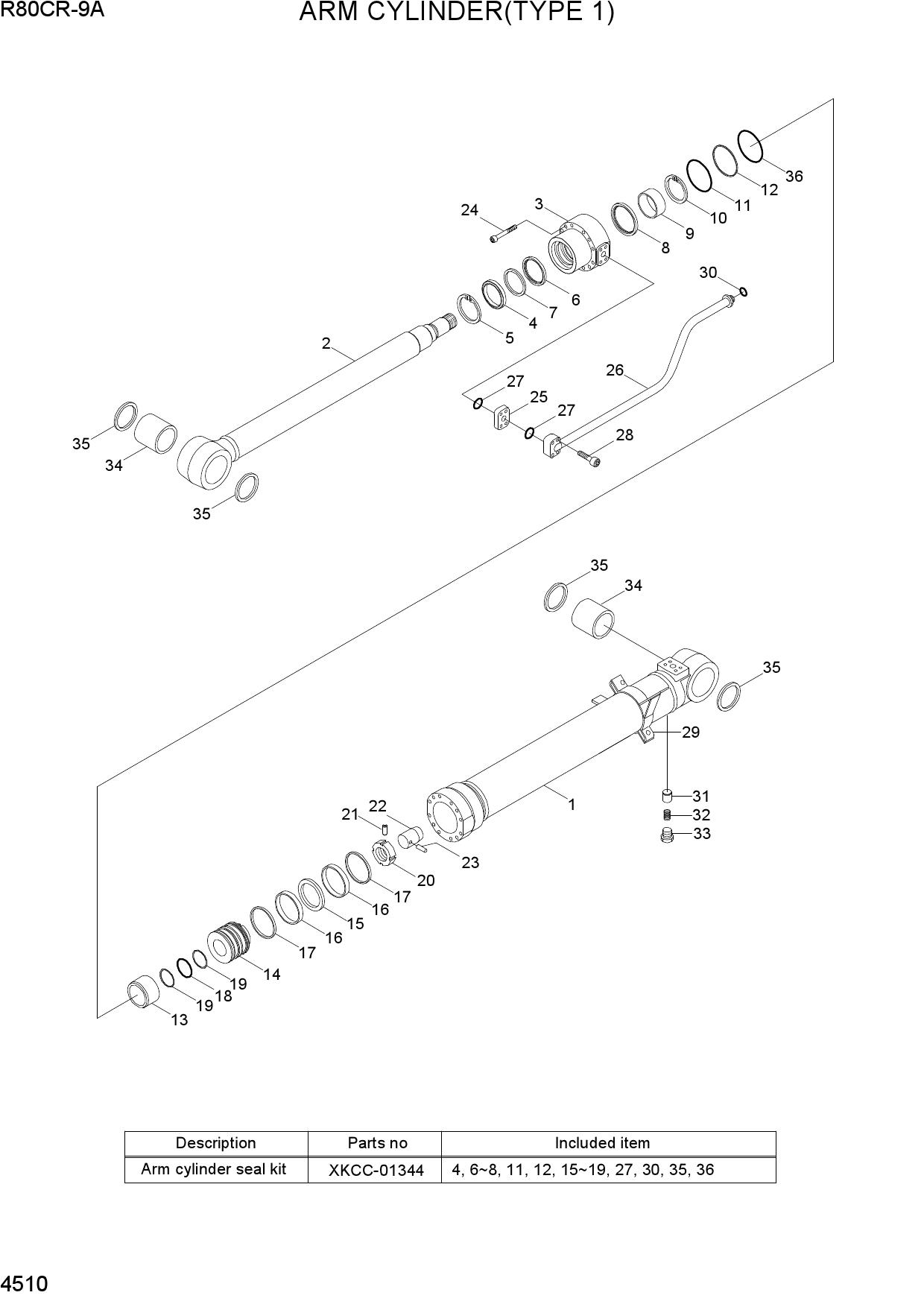 ARM CYLINDER(TYPE 1)