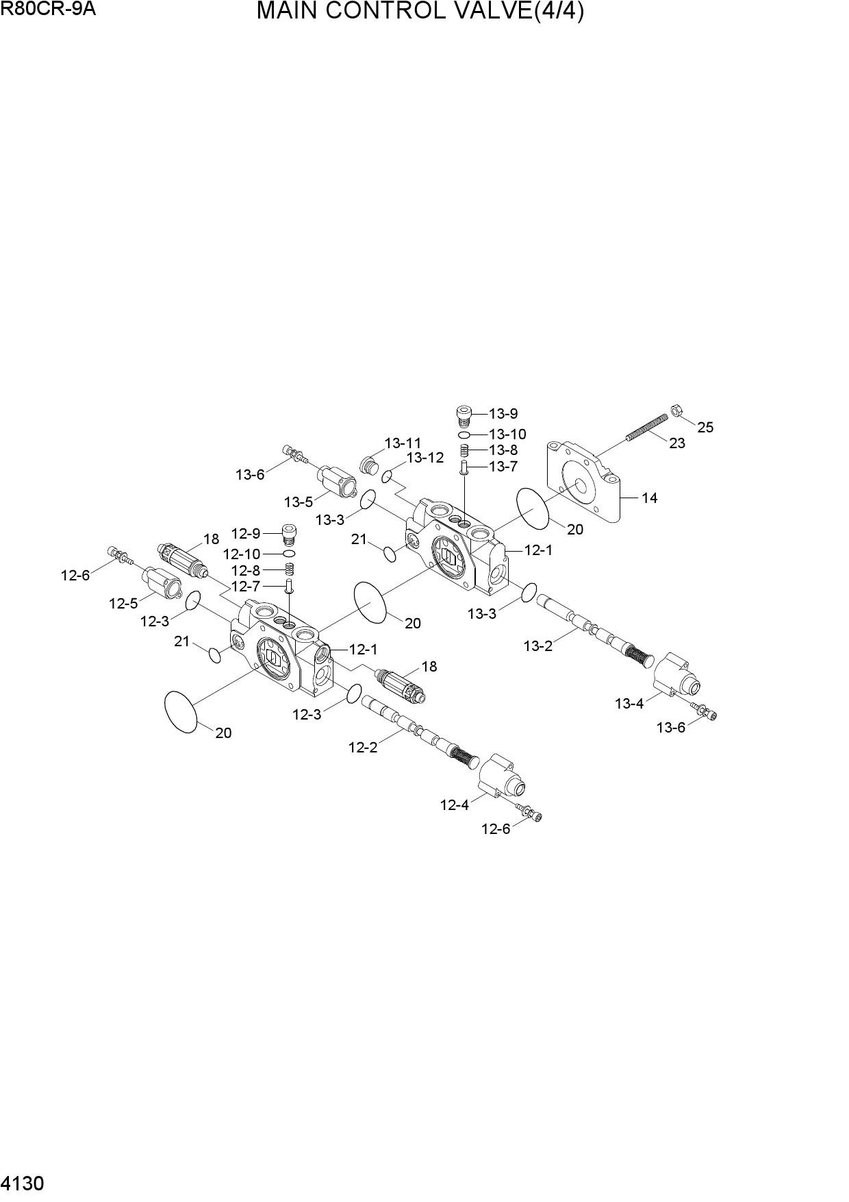 MAIN CONTROL VALVE(4/4)