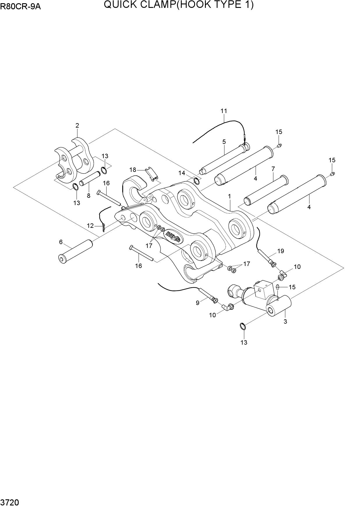 QUICK CLAMP(HOOK TYPE 1)