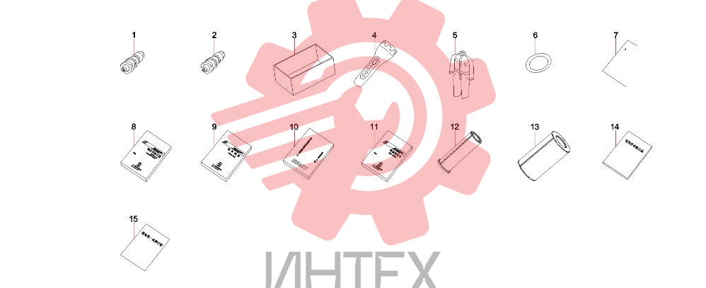 Набор для эксплуатации (часть2) 13670844 SY305C9 SY305C9I3K