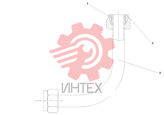 Труба воздухозаборная 10490133