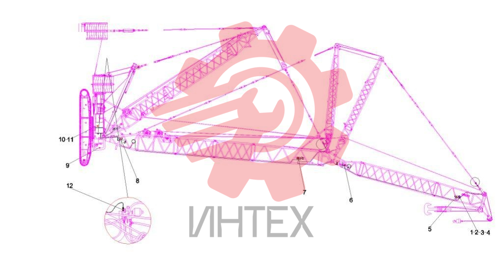 Система безопасности автокрана 10848223