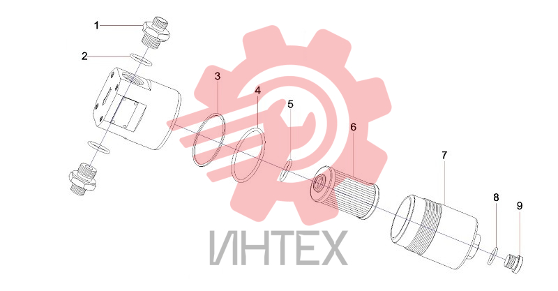 Фильтр B229900000063 PYFL-H20×10LS