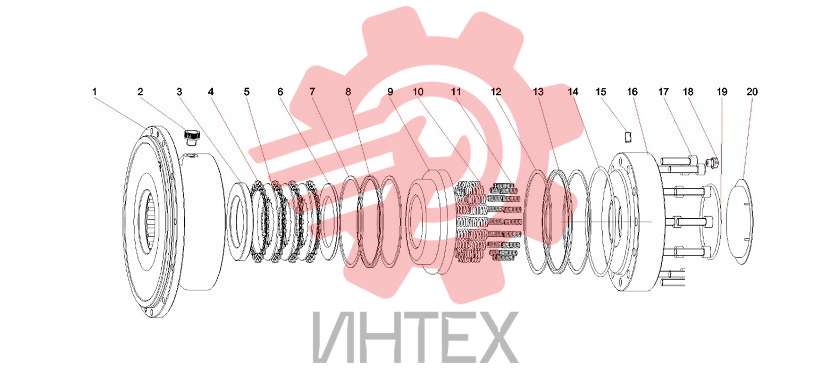 Тормоз 12291280