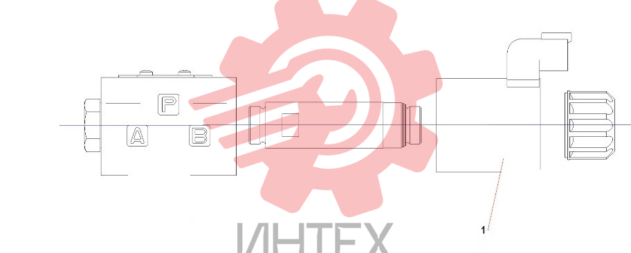 Клапан электромагнитный реверсивный 60155035