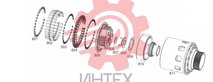 Ступица в сборе 131401021083A