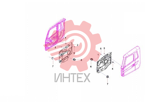 Карты дверные 11660990