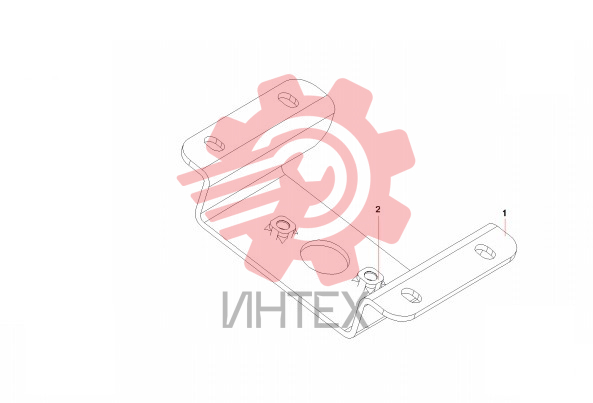Крепление ручки двери SJC62II100EB3.5400.3 12331456