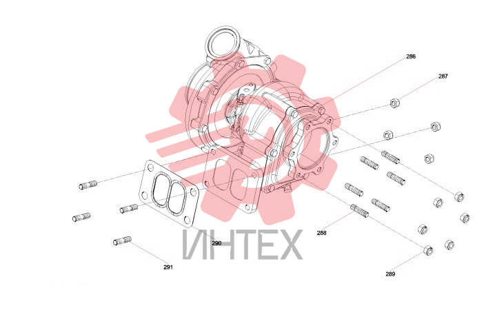 Турбонагнетатель WP10.336E53 DHL10Q0078 247kW 60273261