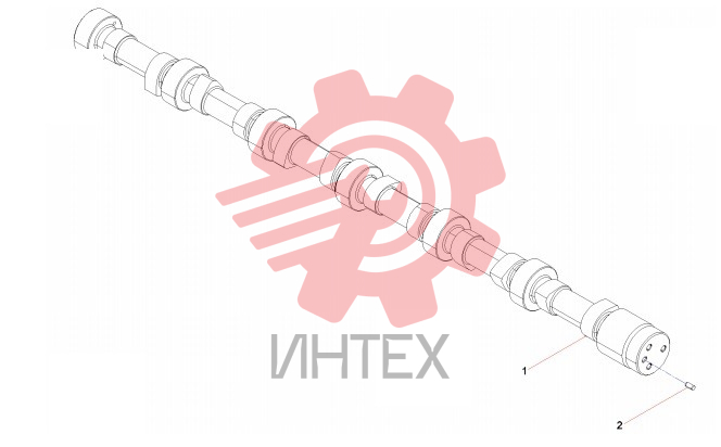 Вал распределительный 612650050006 60352170