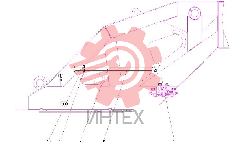 Трубопровод отводящий STC750.4A.1.3 12282625