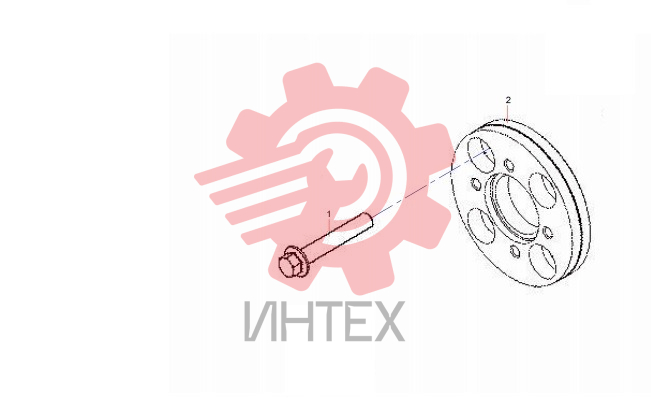 Переходник коленчатого вала 60248299