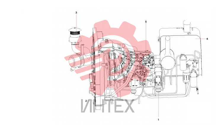 Системы двигателя SY135C9I3K.1.3A 13834635