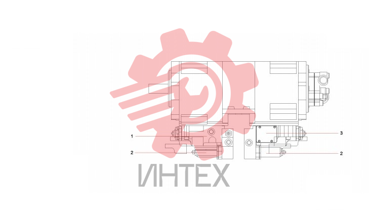 Насос плунжерный с комплектующими 60291704