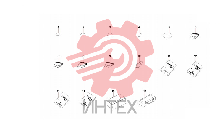 Набор для эксплуатации SY140C1C2K.6 13076247