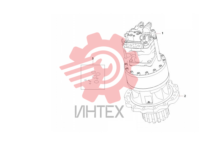 Редуктор поворотный B229900006314