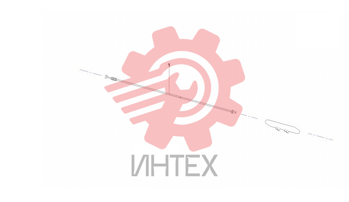 Трос остановки двигателя SY-3776852 60126312