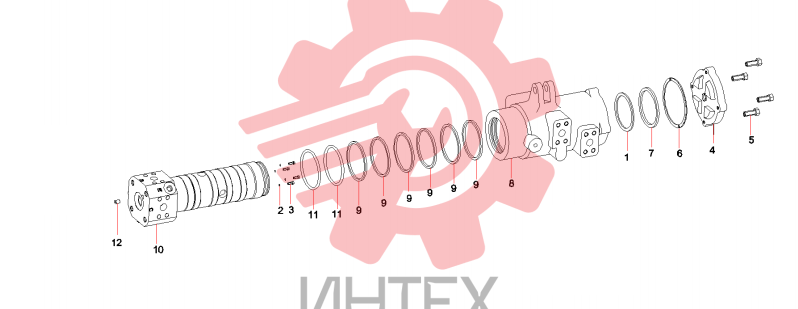 Соединение центральное поворотное 60275163
