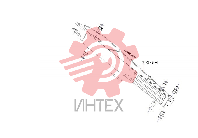Комплектующие рукояти 14024777